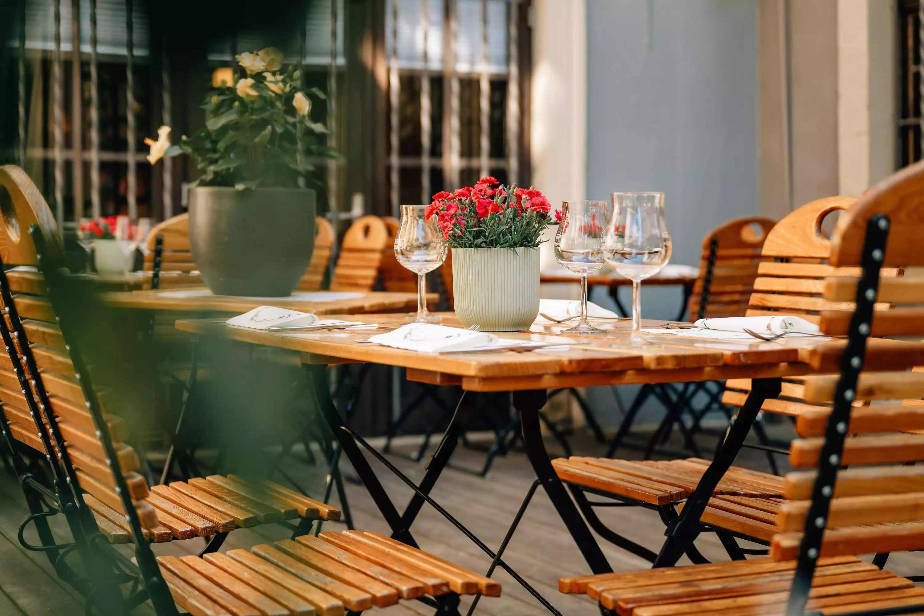 Biergarten Marktbreit | Hotel Löwen fränkisch genießen