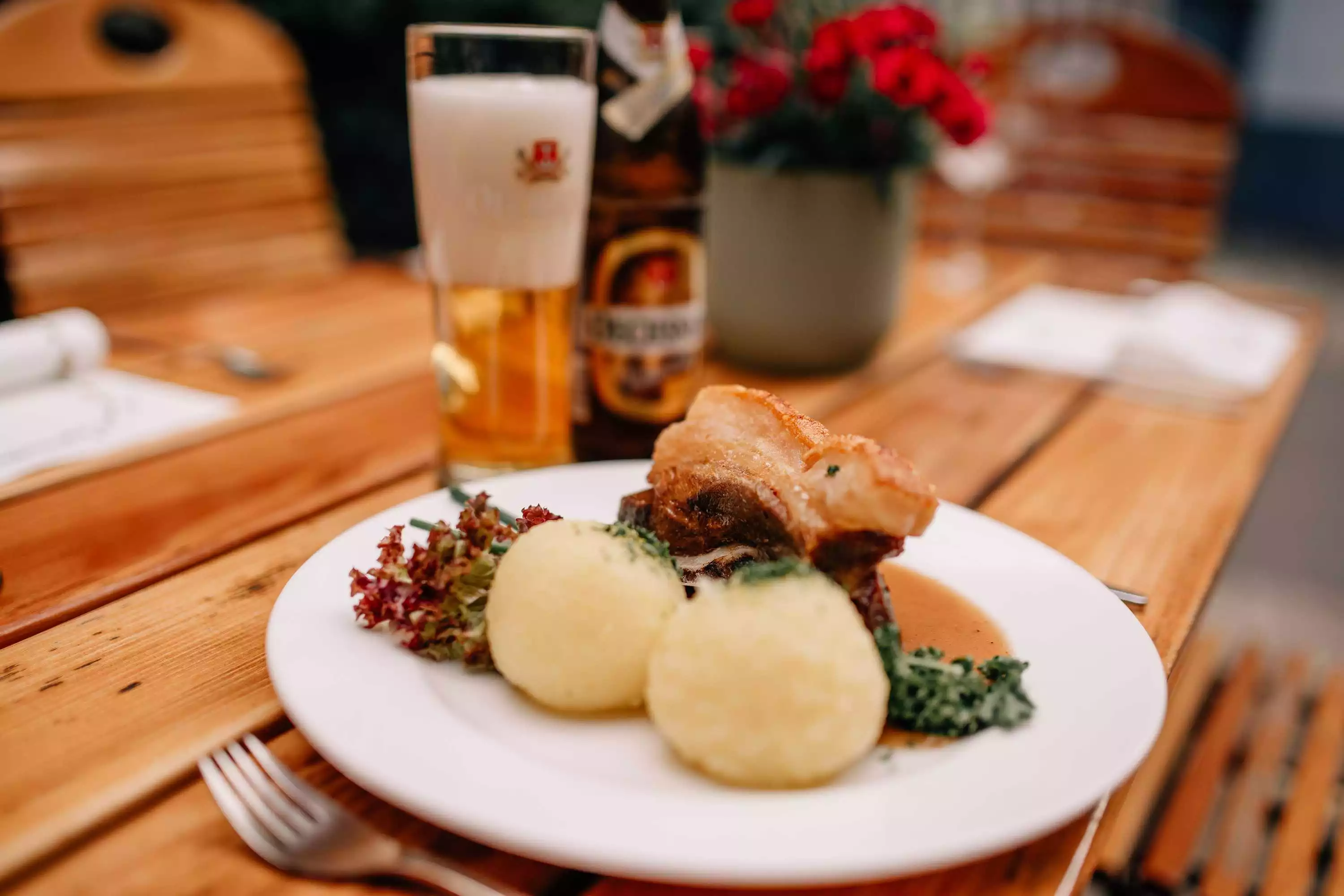 Biergarten Marktbreit | Hotel Löwen fränkisch genießen